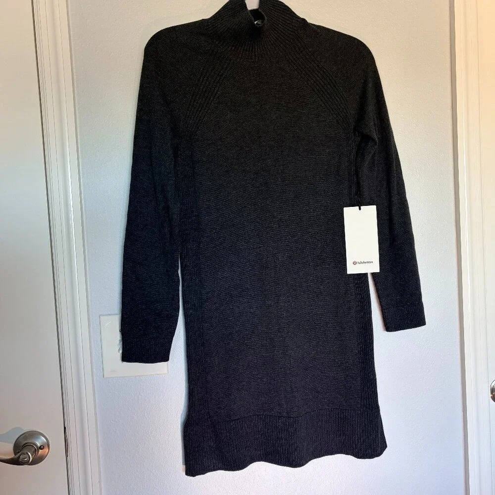 Lululemon Keep it‎ Cozy Dress 6 Gray